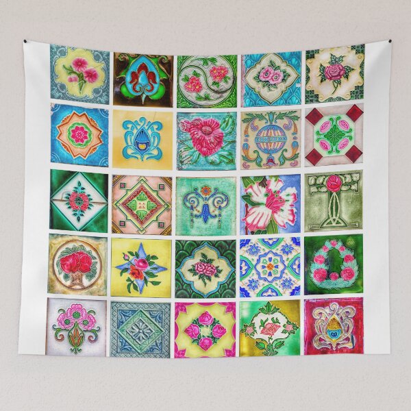 Item preview, Peranakan Tiles 25x-1 designed and sold by John Seaton Callahan.