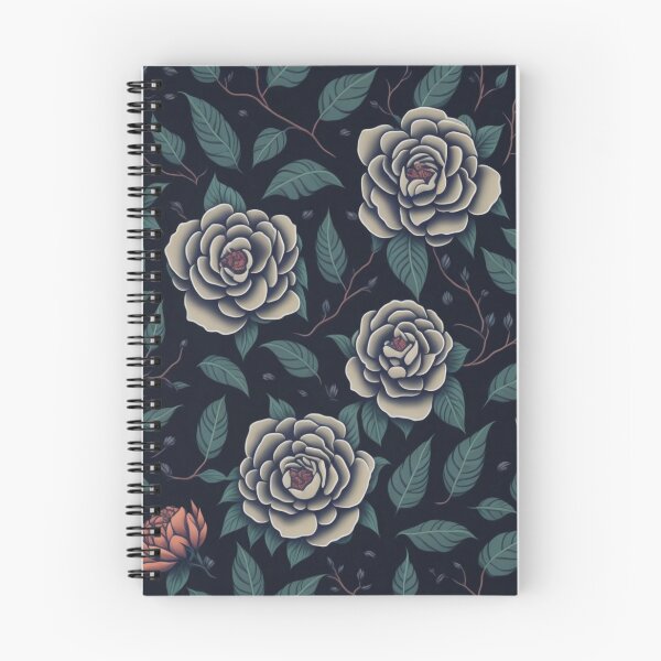 Item preview, Pattern of Camellia flowers and leaves designed and sold by Warih.