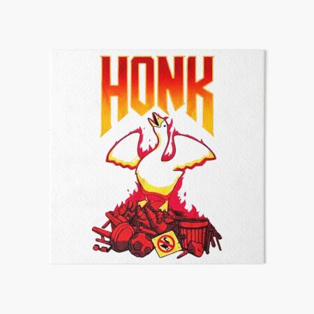 Honk Honk Honk Goose A5 Print funny meme goose print -  Portugal