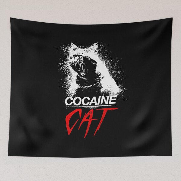 Item preview, Cocaine cat designed and sold by dominicdoren.