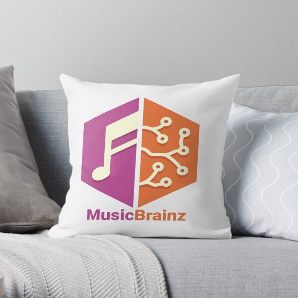 MusicBrainz Throw Pillow