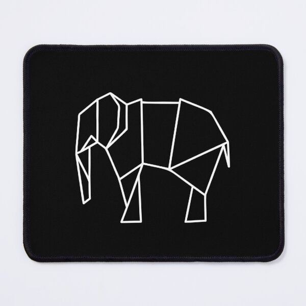 Item preview, Origami Elephant - White designed and sold by SimpleWorksSK.