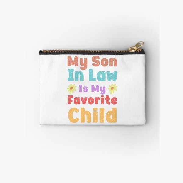 Item preview, My Son In Law Is My Favorite Child Funny Family Quotes Classic T-Shirt designed and sold by SaritasShop.
