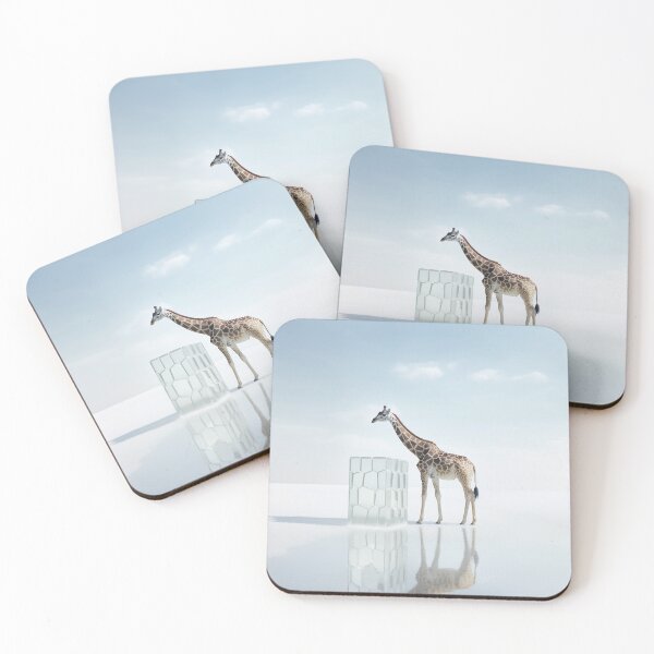 Item preview, snowy land with a giraffe designed and sold by 0102s.
