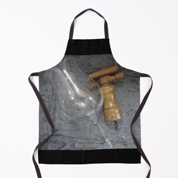 Item preview, Wine glass and an old corkscrew designed and sold by walterfest.