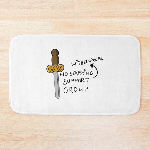 Item preview, No Stabbing Withdrawal Support Group  designed and sold by natz162.