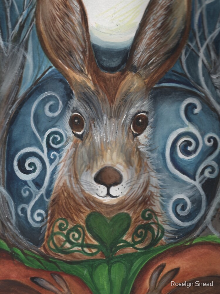 Thumbnail 5 of 5, Graphic T-Shirt, Moon Hare designed and sold by Creative1927.