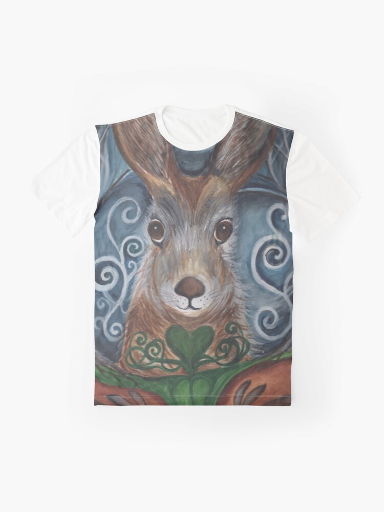Thumbnail 4 of 5, Graphic T-Shirt, Moon Hare designed and sold by Creative1927.