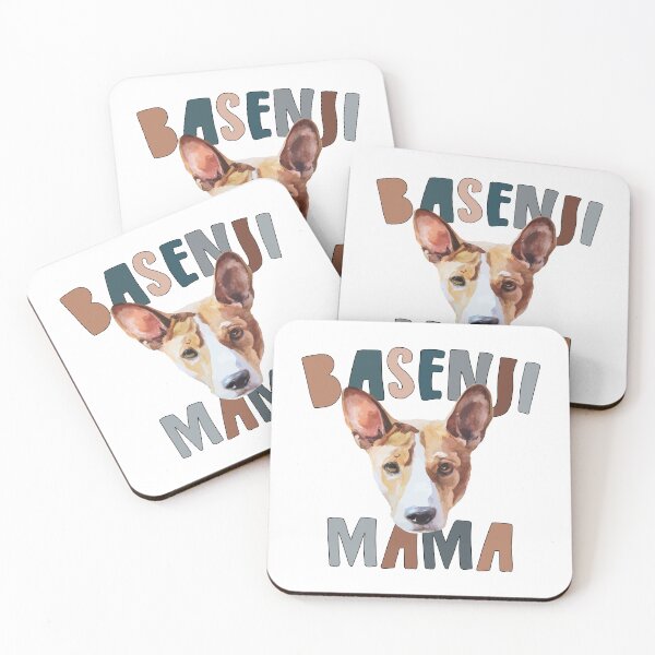 Item preview, Basenji Mama Cute Retro designed and sold by printify.