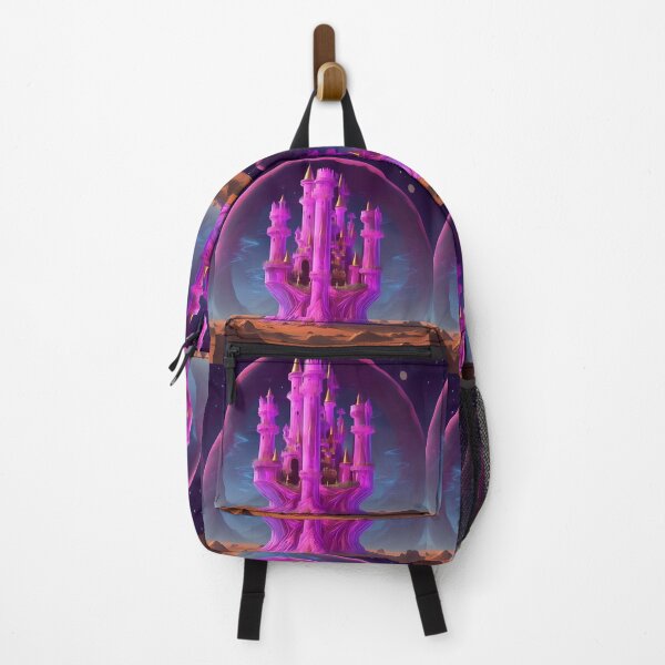 Item preview, Magenta Fairy Castle on Mars designed and sold by RADRussell.