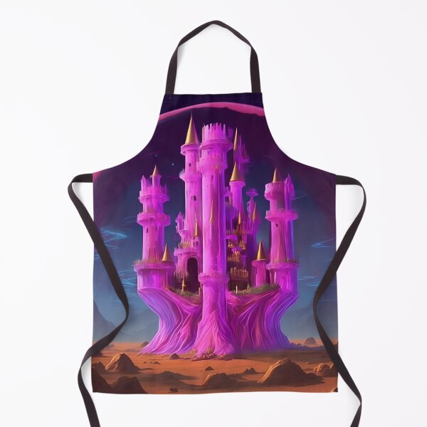 Item preview, Magenta Fairy Castle on Mars designed and sold by RADRussell.