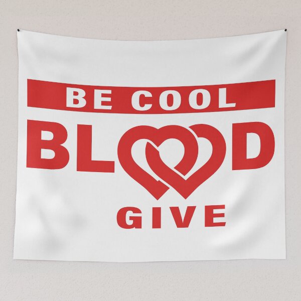 Item preview, Be Cool Give Blood |  Blood Donation Tee | World Blood Donor Day 2023  designed and sold by InfiniteDemand.