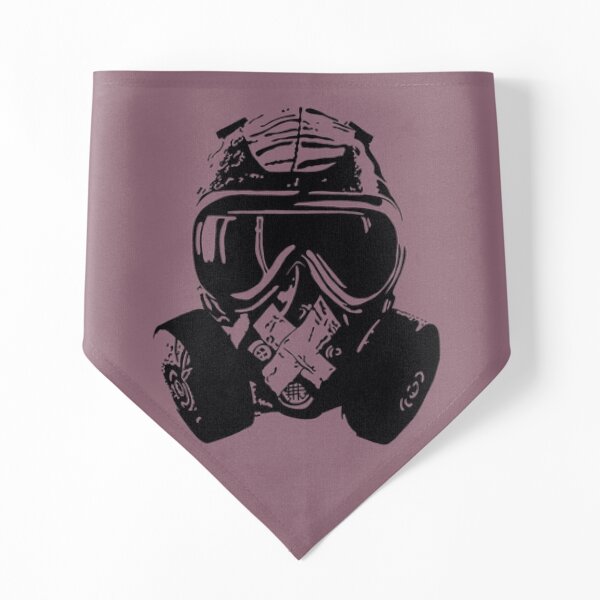 Mute Six Siege Silhouette Pet Bandana
