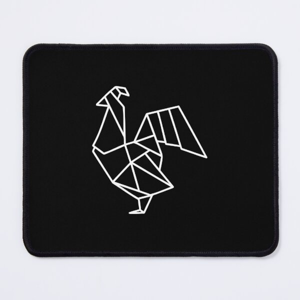 Item preview, Origami Rooster - White designed and sold by SimpleWorksSK.