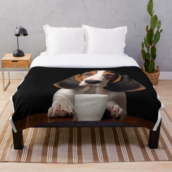 Item preview, Perky Pup: Adorable Ariegeois Coffee Art for Caffeine Lovers  designed and sold by ClawedCreations.
