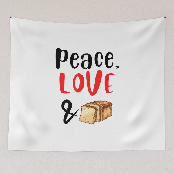 Item preview, Peace Love and Toast, Original Willow Days designed and sold by avit1.