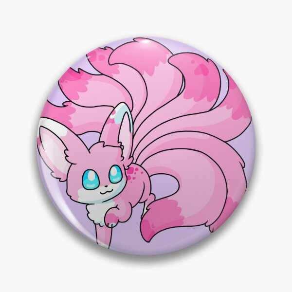 Item preview, Pink Ninetailed Fox designed and sold by Nikaidu.