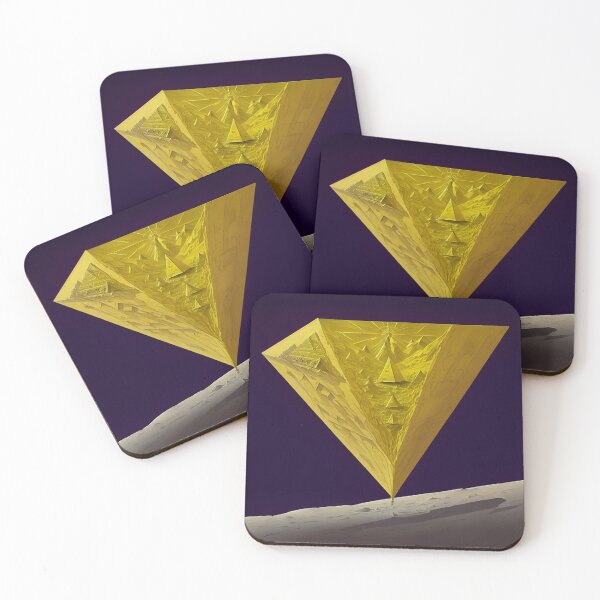 Item preview, Upside Down Golden Pyramid on Moon designed and sold by RADRussell.