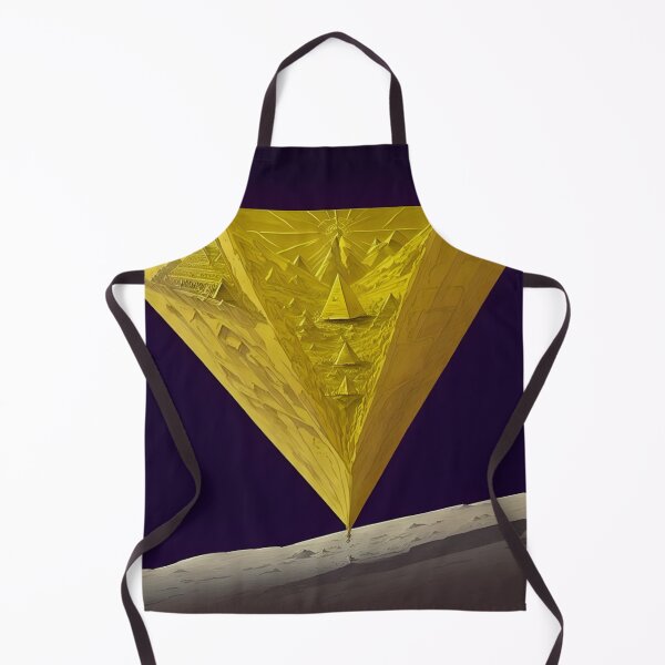 Item preview, Upside Down Golden Pyramid on Moon designed and sold by RADRussell.