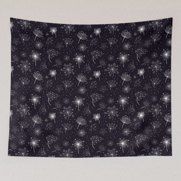 Item preview, Summer night dandelions pattern designed and sold by Cselia.