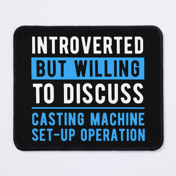 Item preview, Casting Machine Set-Up Operator Fun Quote designed and sold by NestaReign.