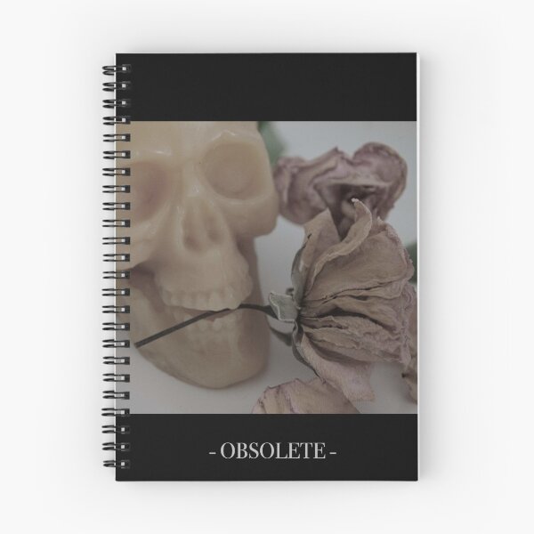Item preview, Obsolete cover art "honey skull with dead flower" designed and sold by jonr97.
