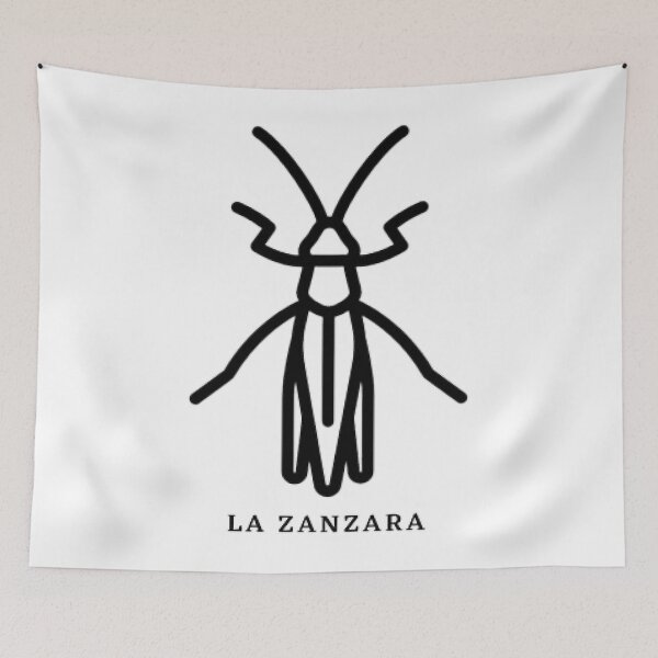 Item preview, La Zanzara Zizanie T-shirts stickers designed and sold by harlynkeyse.