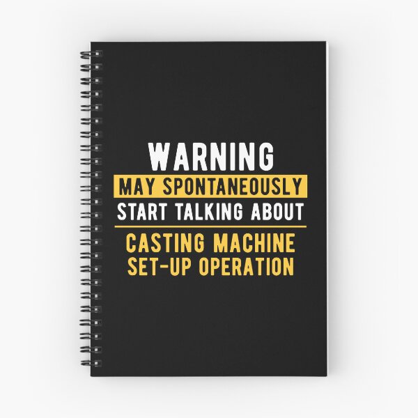 Item preview, Casting Machine Set-Up Operator Talk designed and sold by NestaReign.