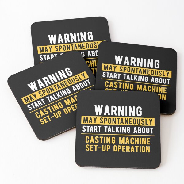 Item preview, Casting Machine Set-Up Operator Talk designed and sold by NestaReign.