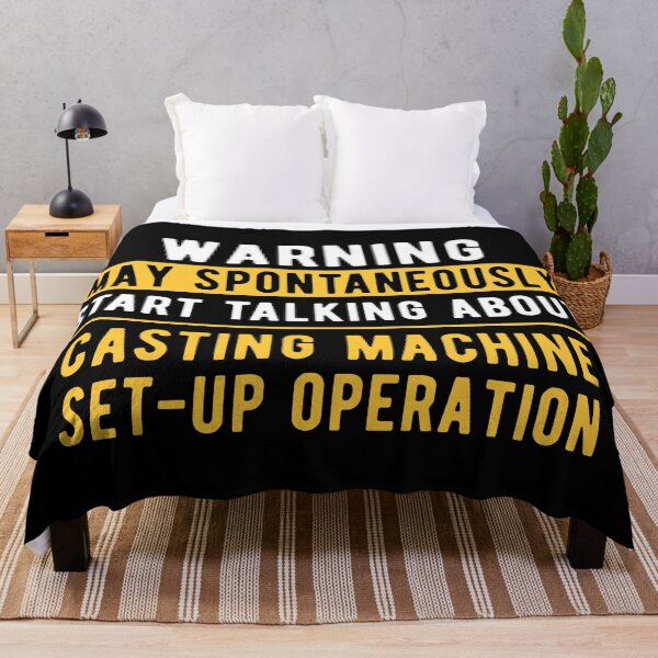 Item preview, Casting Machine Set-Up Operator Talk designed and sold by NestaReign.