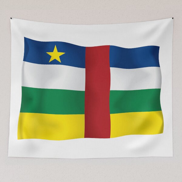 Item preview, 3D Animated Waving Flag of Central African Republic designed and sold by drsaver.