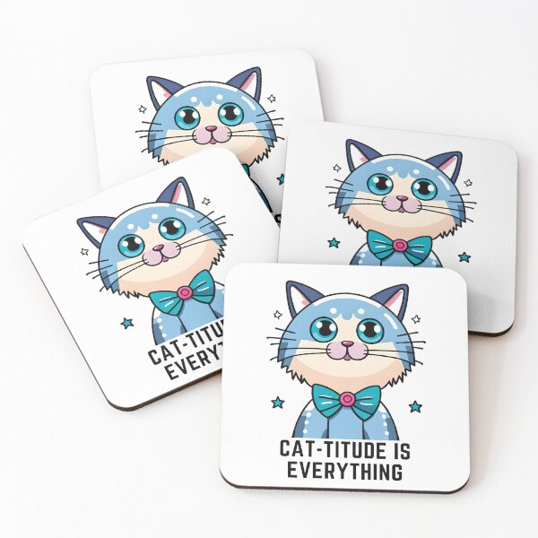 Item preview, Cat-titude is everything  designed and sold by Yeamie-Boutique.