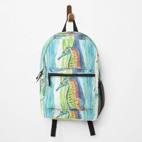 Item preview, Seahorse in ocean currents designed and sold by lynfishwick.