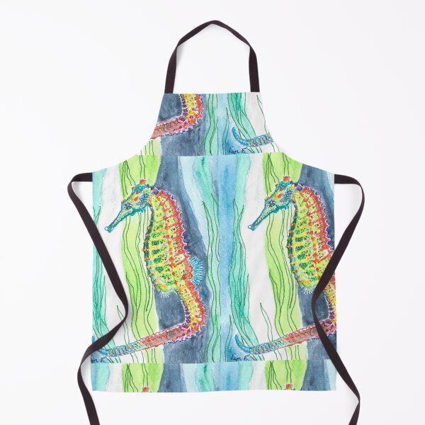 Item preview, Seahorse in ocean currents designed and sold by lynfishwick.