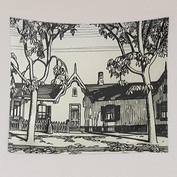 Item preview,  Lawren Harris In The Ward designed and sold by TheRedVineyard.