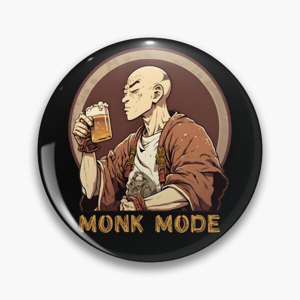 Item preview, Monk mode - beer lover designed and sold by SidTastic .