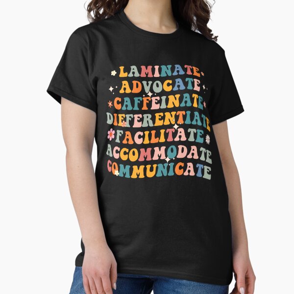 Item preview, Show Your Passion for Special Education with this Laminate Advocate Caffeinate Educate designed and sold by Artsy Apparels.