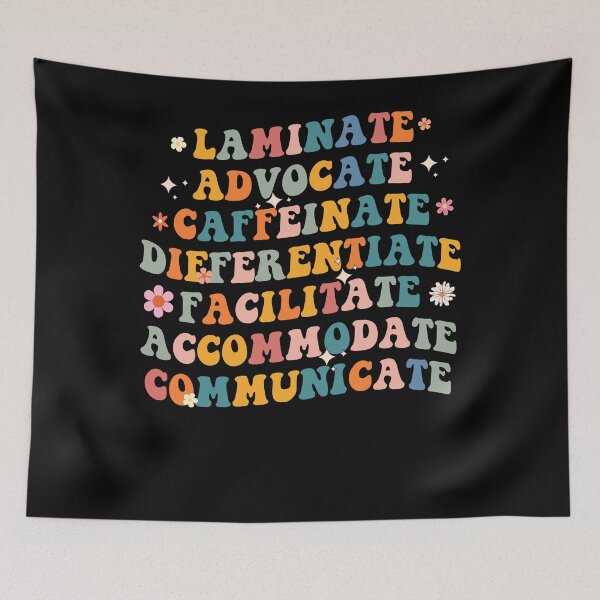 Item preview, Show Your Passion for Special Education with this Laminate Advocate Caffeinate Educate designed and sold by Artsy Apparels.