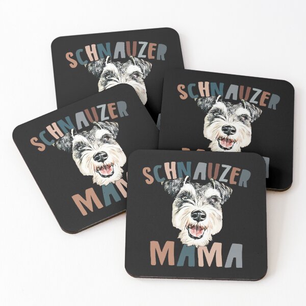Item preview, Schnauzer Mama Cute Retro designed and sold by printify.