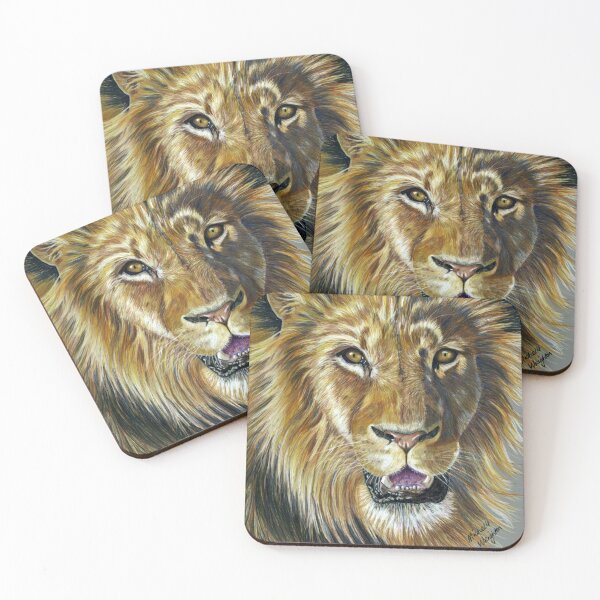 Item preview, Lion Painting - We Three Kings Part II  designed and sold by Michelle Wrighton.