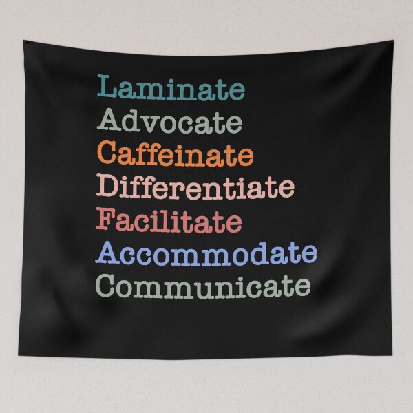 Item preview, Show Your Passion for Special Education with this Laminate Advocate Caffeinate Educate designed and sold by Artsy Apparels.