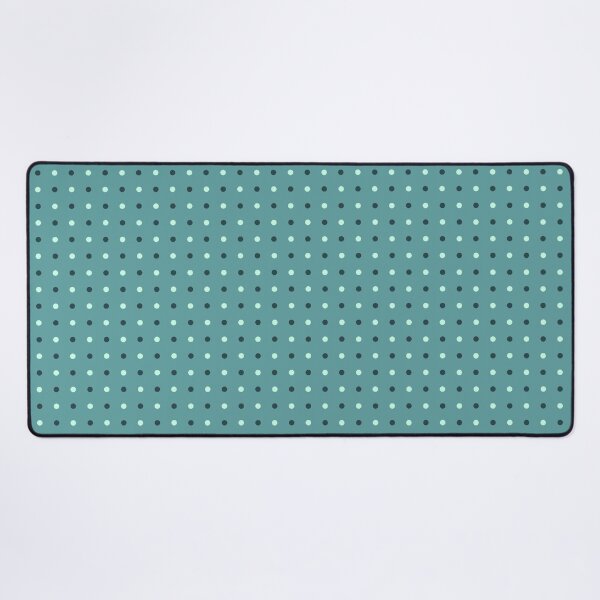 Item preview, Three tone Teal polka dot designed and sold by TheScraggyBeard.