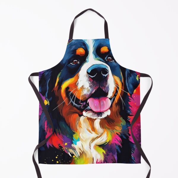 Item preview, Abstract Bernese Mountain Dog designed and sold by DreamlikeDesign.