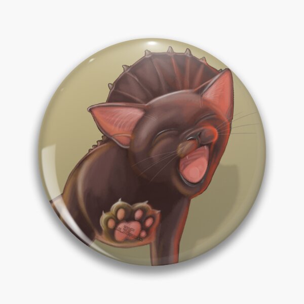 Item preview, Dino Cat Number 3 painting designed and sold by AK-Hevonen.