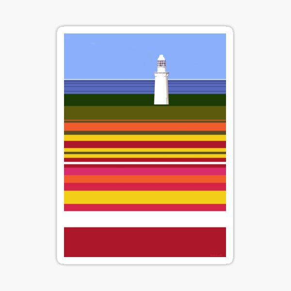 Table Cape Lighthouse, NW Tasmania. Sticker