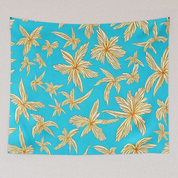 Item preview, Throw Pillow - Exotic Hawaiian Floral Pattern. Tropical Island Theme. designed and sold by Sowari-Pillows.