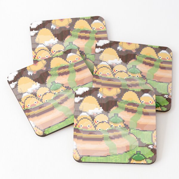 Item preview, Ducks in A Bathhouse Scene Pixel Art designed and sold by Pixelification.