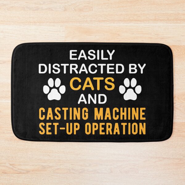 Item preview, Casting Machine Set-Up Operator Cat Lover designed and sold by NestaReign.