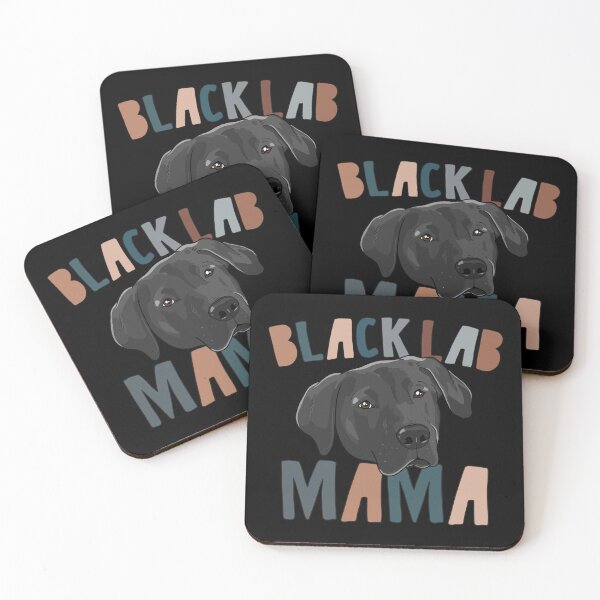Item preview, Black Lab Mama Cute Retro designed and sold by printify.