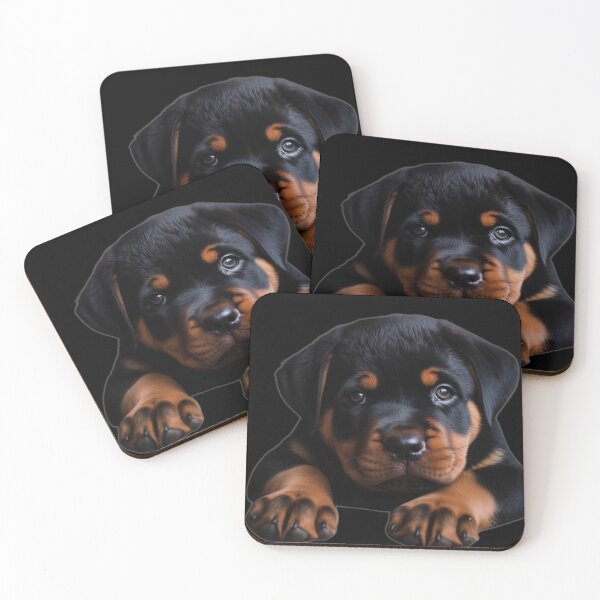 Item preview, Rottweiler puppy Ai generated  designed and sold by Freedomink.